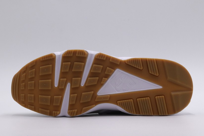 Nike Air Huarache Γυναικεία Sneakers Λευκά, Μπεζ