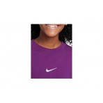 Nike Παιδική Κοντομάνικη Crop Top Μπλούζα Μωβ