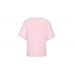 Nike Παιδική Κοντομάνικη Crop Top Μπλούζα Ροζ