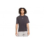 Jordan Dri-FIT Sport Ανδρικό Κοντομάνικο T-Shirt Μαύρο