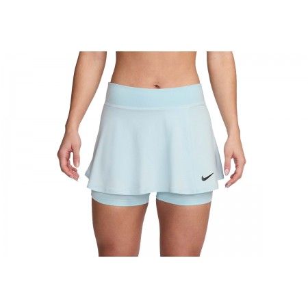Nike Court Dri-FIT Victory Γυναικεία Φούστα Σιέλ