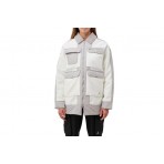 Jordan Cozy Girl Γυναικείο Jacket Λευκό, Γκρι