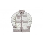 Jordan Cozy Girl Γυναικείο Jacket Λευκό, Γκρι