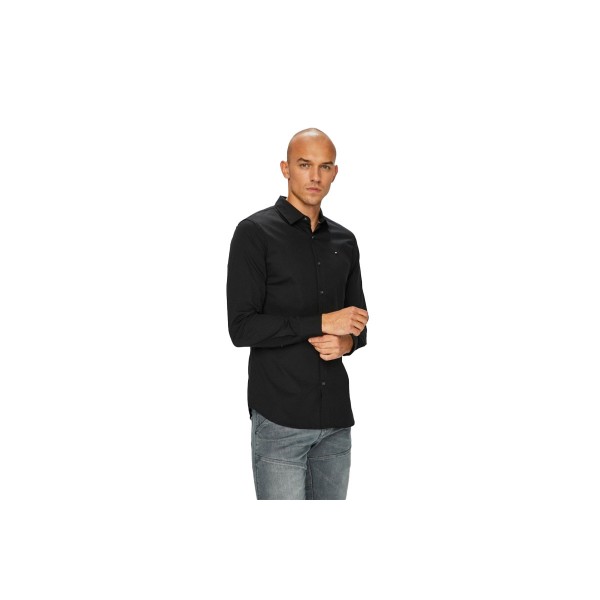 Tommy Jeans Tjm Original Stretch Πουκάμισο Μακρυμάνικο Ανδρικό (DM0DM04405 078)