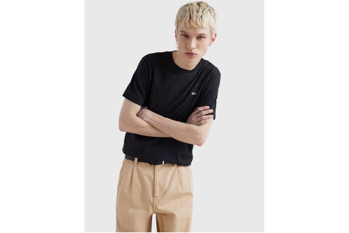 Tommy Jeans Classics Cotton T-Shirt Ανδρικό (DM0DM09598 BDS)
