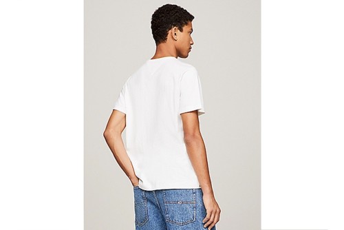 Tommy Jeans Classics Cotton T-Shirt Ανδρικό (DM0DM09598 YBR)