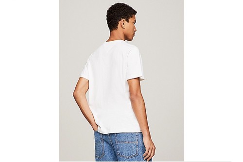 Tommy Jeans Classics Cotton T-Shirt Ανδρικό (DM0DM09598 YBR)
