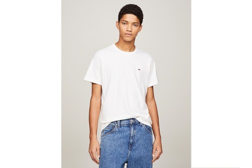 Tommy Jeans Classics Cotton T-Shirt Ανδρικό (DM0DM09598 YBR)