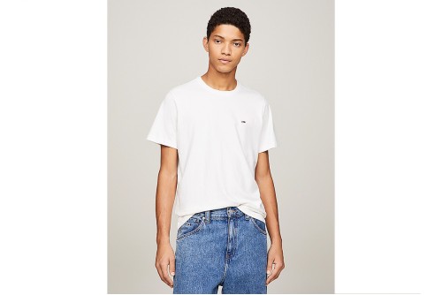 Tommy Jeans Classics Cotton T-Shirt Ανδρικό (DM0DM09598 YBR)