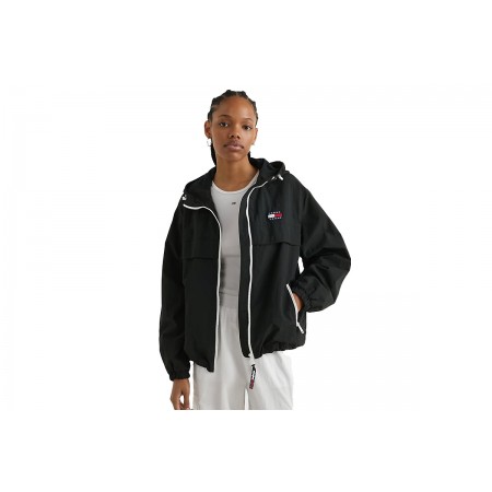 Tommy Jeans Tjm Padded Solid Chicago Μπουφάν Αντιανεμικό Ανδρικό 