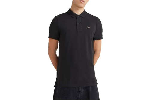 Tommy Jeans Pure Cotton Polo Ανδρικό (DM0DM15370 BDS)