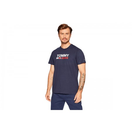 Tommy Jeans Tjm Corp Logo Tee T-Shirt Ανδρικό 