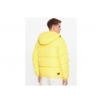 Tommy Jeans Alaska Ανδρικό Puffer Μπουφάν Κίτρινο