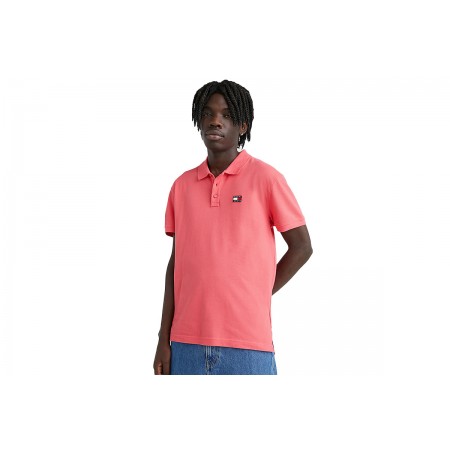 Tommy Jeans Tjm Clsc Xs Badge Polo Ανδρικό 