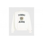 Tommy Jeans Tjm Boxy Tj Luxe Crew Μπλούζα Με Λαιμόκοψη Ανδρική (DM0DM16376 YBH)