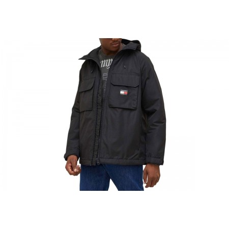 Tommy Jeans Tjm Fleece Lined Shell Jacket Ανδρικό 