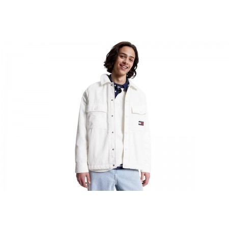 Tommy Jeans Tjm Sherpa Lined Cord Overshirt Πουκάμισο Μακρυμάνικο Ανδρικ 