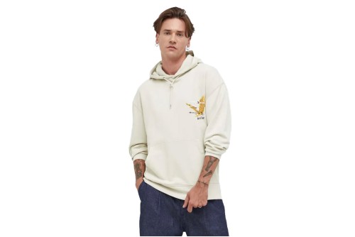 Tommy Jeans Tjm Rlx Vintage Eagle Hoodie Ανδρικό (DM0DM17812 ACG)