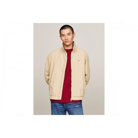 Tommy Hilfiger Essential Ανδρικό Bomber Jacket Μπεζ