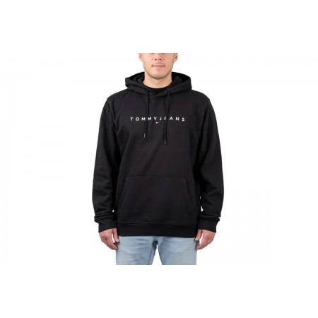 Tommy Jeans Reg Linear Logo Ext  Hoodie Ανδρικό 