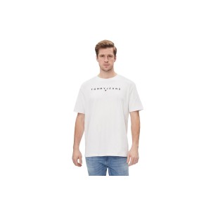 Tommy Jeans Reg Linear Logo Ext T-Shirt Ανδρικό (DM0DM17993 YBR)