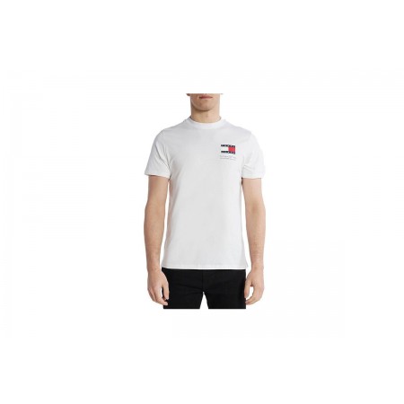 Tommy Jeans Slim Essential Flag Tee Ext T-Shirt Ανδρικό 