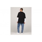 Tommy Jeans Bold Classics Ανδρικό Κοντομάνικο T-Shirt Μαύρο