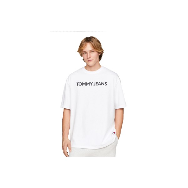 Tommy Jeans Ovz Bold Classics Ext T-Shirt Ανδρικό (DM0DM18267 YBR)