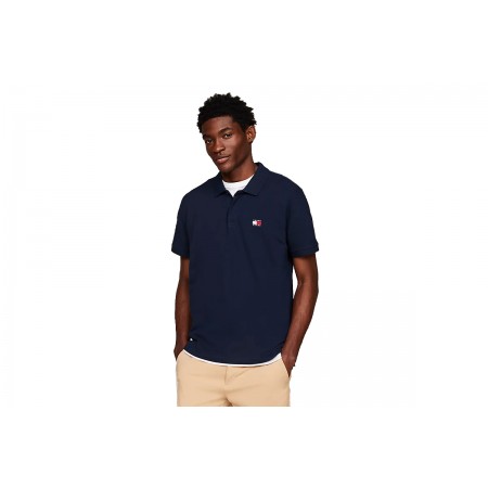 Tommy Jeans Reg Badge Polo Ανδρικό 