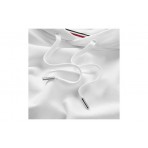 Tommy Jeans Ανδρικό Φούτερ Με Κουκούλα Λευκό