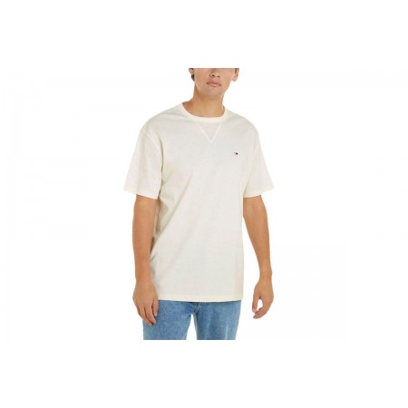 Tommy Jeans Tjm Slim Rib Detail T-Shirt Ανδρικό 