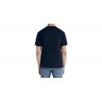 Tommy Jeans Ανδρικό Κοντομάνικο T-Shirt Μπλε Σκούρο