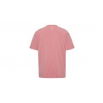Tommy Jeans Ανδρικό Κοντομάνικο T-Shirt Ροζ