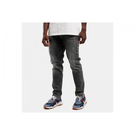 Tommy Jeans Dad Regular Tapered Ανδρικό Τζιν Παντελόνι Ανθρακί