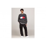 Tommy Jeans Melange Flag Ανδρικό Πουλόβερ
