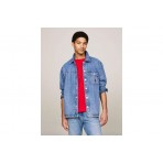 Tommy Jeans Essential Denim Overshirt Τζιν Μακρυμάνικο Πουκάμισο
