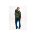 Tommy Jeans Water Repellent Down Hooded Ανδρικό Puffer Μπουφάν με Κουκούλα 