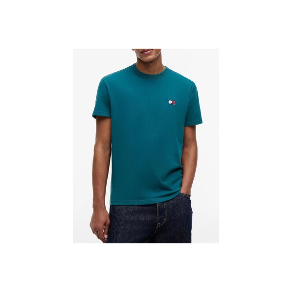 Tommy Jeans Badge T-Shirt Ανδρικό (DM0DM20322 L8J)