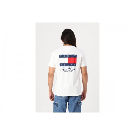 Tommy Jeans Reg Heritage Flag Ext T-Shirt Ανδρικό 