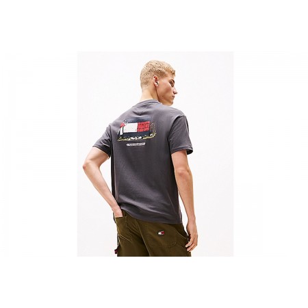 Tommy Jeans Tjm Rlx Novelty 1 T-Shirt Ανδρικό 