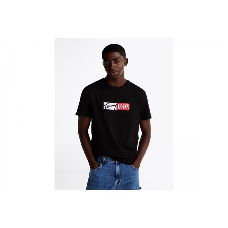 Tommy Jeans Slim Entry Graphic Ext T-Shirt Ανδρικό 