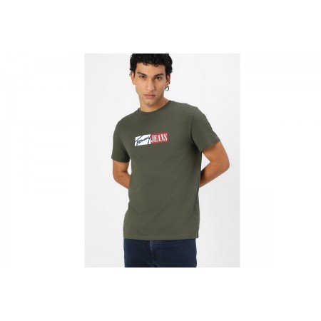 Tommy Jeans Tjm Slim Entry Graphic Ext T-Shirt Ανδρικό 