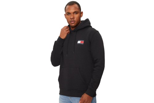 Tommy Jeans Badge Terry Fleece Hoodie Ανδρικό (DM0DM20738 BDS)