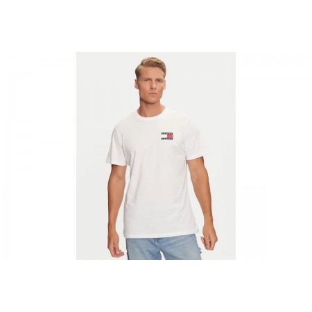 Tommy Jeans Slim Essential Flag Ext T-Shirt Ανδρικό 
