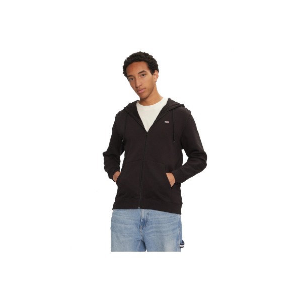 Tommy Jeans Flag Fleece Regular Fit Ζακέτα Βαμβακερή Ανδρική (DM0DM20743 BDS)