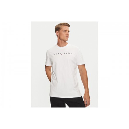 Tommy Jeans Reg Linear Logo Ext T-Shirt Ανδρικό 