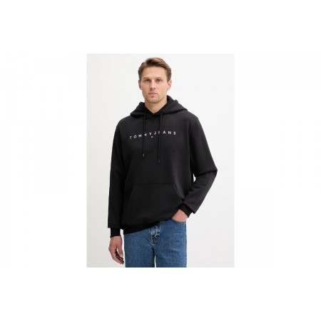 Tommy Jeans Linear Regular Fit Hoodie Ανδρικό 