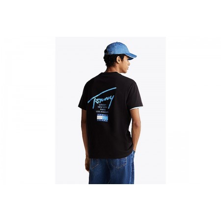 Tommy Jeans Reg Sgn City Ext T-Shirt Ανδρικό 