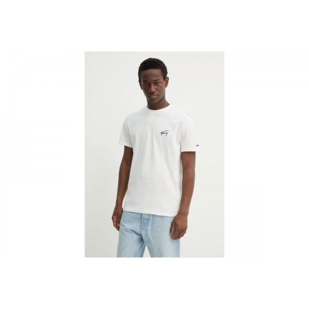 Tommy Jeans Reg Signature Ext T-Shirt Ανδρικό 
