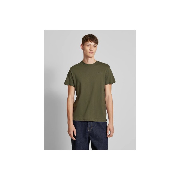 Tommy Jeans Slim Linear Chest Ss Ext T-Shirt Ανδρικό (DM0DM21188 M12)